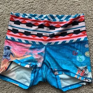 Like new Niyama Sol yoga shorts